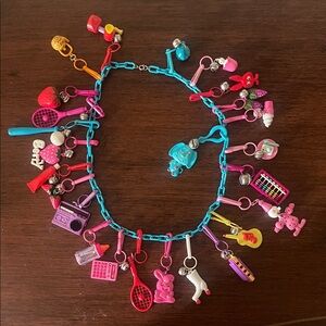 Vintage 1980’s Bell Charm Necklace